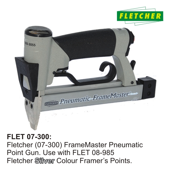 Fletcher 07-800 Flexible MultiMaster Point Driver Stapler Yellow