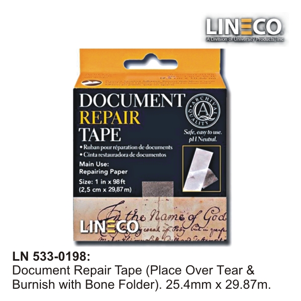 Filmoplast P-90 Plus Document Repair Tape (Price per Roll)